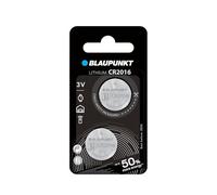 Blaupunkt Pila de botón de Litio Coin CR2016, 2 Unidades en blíster