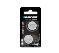 Blaupunkt Pila de botón de Litio Coin CR2025, 2 Unidades en blíster
