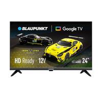 Blaupunkt Smart TV 24" HD Ready LED, con Adaptador 12 V, Google TV, WiFi, Bluetooth 5.0, DVB-T/T2/C/S/S2, HDMI, USB, Chromecast, Negro 24HCG4000S