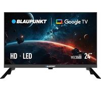 Blaupunkt Smart TV 24" HD Ready LED, Google TV con Wi-Fi y Bluetooth 5.0, HDMI/USB, Control por Voz con Asistente de Google, Negro 24WGC5500S