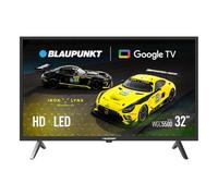Blaupunkt Smart TV 32" HD Ready LED, Google TV con Wi-Fi y Bluetooth, Dolby Digital Plus, HDMI/USB, Control por Voz con Asistente de Google, Negro 32WGC5500S
