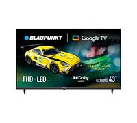 Blaupunkt Smart TV 43" Full HD LED, Google TV con Dolby Audio, HDMI, Bluetooth 5.0, Wi-Fi, Chromecast Integrado, Negro, 43FGC5500S