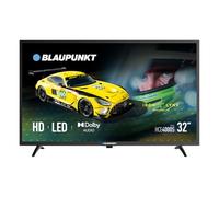 BLAUPUNKT Televisor LED HD de 32", 720p, 60 Hz, Dolby Audio 16 W, DVB-T2/S2/C, 2 HDMI, USB, sin Smart TV