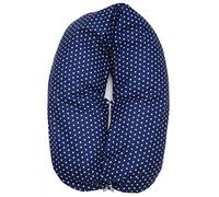 blaus Berg Baby - Cojín Cojín Lactancia con diseño Nido de función, funda separable () con el original Lactancia Theraline Inlay 190 cm x 38 cm - Azul Estrellas