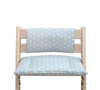 Blausberg Baby - Cojín set Junior para Stokke Tripp Trapp Trona - materiales certificado Oeko-Tex Standard 100 - made in Alemania - Happy Star Verde