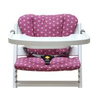 Blausberg Baby - Cojín set para Timba Trona - materiales certificado Oeko-Tex Standard 100 - made in Alemania - Happy Star Cranberry Rojo