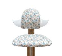 Blausberg Baby - Juego de cojines para trona Nomi de Stokke - Pradera de flores azul