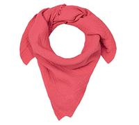 Blausberg Baby - muselina Pañuelo para niños, todos los materiales certificados según Öko-Tex Standard 100 - hecho a mano en coral de Hamburgo- rojo coral