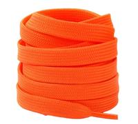 Blausky 2 pares de cordones planos de 60 cm, 8 mm de ancho, cordones de repuesto multicolor, planos, resistentes al desgarro, modelo universal para zapatillas deportivas, zapatos de tabla, color