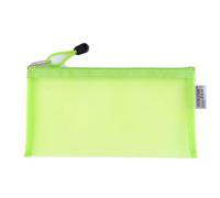 Blausky 3 bolsas de malla con cremallera, multiusos, estuche para lápices, neceser de cosméticos, estuche de lápices, estuche de papelería, organizador para manualidades, cosméticos, 22 x 11,5 cm,