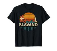 Blavand Vacaciones I Diseño Escandinavia para Dinamarca Camiseta