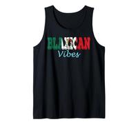 Blaxican Vibes, Mitad Negra, Mitad Mexicana, Mes de la Historia afroamericana Camiseta sin Mangas