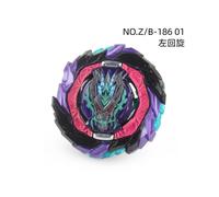 Blayblade Burst Bey Gyro DB B-186 01 ROAR BAHAMUT Peonza de batalla giratoria izquierda de metal Juguetes para