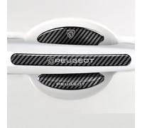 BLAYY 8 Pcs Película Protectora Manija Puerta Auto para Peugeot 208 2019-2024, Protector Manija Puerta - Escudo Protector,D