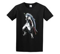 Blazblue Calamity Trigger Hakumen Main Mens Cotton Tshirt Size 3XL