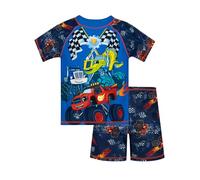 Blaze and The Monster Machine Bañador | Bañador Natacion Niño | Traje de Baño Niño | Azul 5-6 Años