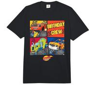 Blaze and The Monster Machines Monster Truck Birthday Crew Comfort Colors Adult Heavyweight T-Shirt