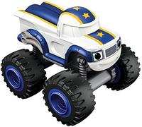 Blaze and The Monster Machines - Nickelodeon Darington básico vehículo, Color Blanco (Fisher-Price CGH55)