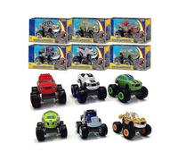 Blaze And The Monster Machines Vehicles Kids Toy Racer Cars Trucks Gift 6pcs Set