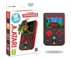 Blaze Entertainment Atari Super Pocket Retro 50 juegos precargados Pantalla LCD Azul