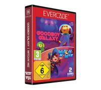 Blaze Evercade Goodboy Galaxy / Witch N Wiz Cartridge Englisch NUEVO