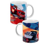 Blaze und die Monster Maschinen - Taza infantil (porcelana, 320 ml), diseño de Monster Truck