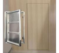 Blazea Puerta de Inspección Alicatable Oculto Panel de Acceso con Marco, Puerta de Acceso Al Cableado Trampilla de Inspección, Empujar para Abrir Tapa de Acceso a Fontanería(600x1000mm)