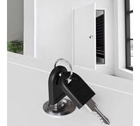 Blazea Puerta de Inspección Panel de Acceso de Aluminio con Cerradura, Puerta de Servicio con Aislamiento Acústico, Escotilla de Inspección para Pared (Uso Interior)(650x850mm)