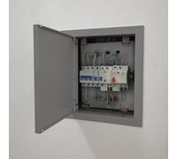 Blazea Puerta de Inspección Panel de Acceso para Tuberías con Cierre a Presión para Paneles de Yeso, Puerta de Servicio de Inspección Pequeña, Puerta de Acceso Metálica(Gray,55x55cm)