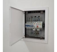 Blazea Puerta de Inspección Panel de Acceso para Tuberías con Cierre a Presión para Paneles de Yeso, Puerta de Servicio de Inspección Pequeña, Puerta de Acceso Metálica(White,35x40cm)