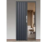 Blazea Puerta Plegable Puerta Interior Tipo Acordeón Personalizable, Puertas Corredizas Plegables para El Dormitorio, La Entrada y El Armario.(185x203cm(72.9x80in))