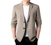 Blazer Casual para Hombre, Ligero, Elegante Casual de manga larga para verano Chaqueta Deportiva de Verano, Chaquetas para Hombre Chaqueta Impermeable para Hombre