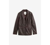 Blazer con napa de borrego 42