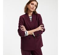 Blazer de corte amplio Mujer Talla 42. Color Violeta