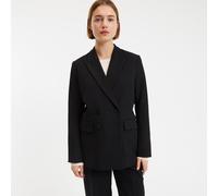 Blazer de corte amplio. Talla 42. Color Negro