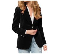 Blazer Mujer Americana Entallada Chaqueta Mujer Fiesta Cuadros Blazers De Conjunto Elegante Y Chic Para Blazer Elegante Manga Larga Oficina Deportiva Ajustada Botones Vintage Entallada Trabajo Oficina