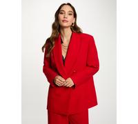 Blazer oversize rojo mujer 34