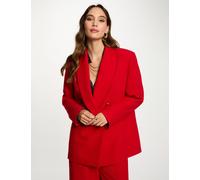 Blazer oversize rojo mujer 38