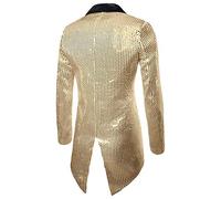 Blazer Retro Hombre Chaqueta de Esmoquin - Tuxedo Men's Party One Fashion Button Jacket Charm Coat Fit Suit Casual Coats & Jackets