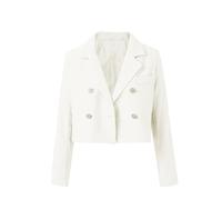 Blazer Traje Chaqueta Trabajo Primavera Chaqueta Entallada Abrigos Verano Mujer Traje Para Mujer Blazer Elegante Manga Larga Oficina Deportiva Ajustada Botones Vintage Entallada Trabajo Oficina