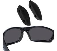 BLAZERBUCK Almohadillas de nariz de repuesto para gafas de sol Oakley Straight Jacket 2007, color negro estándar