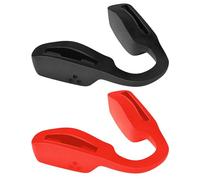 BLAZERBUCK Almohadillas de nariz de repuesto para gafas Oakley Metalink OX8153, color negro estándar y rojo