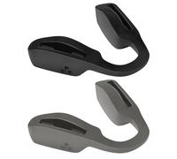 BLAZERBUCK Almohadillas de nariz de repuesto para gafas Oakley Nxtlvl Trajectory Bevel Hex Jector, color negro estándar y gris