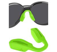 BlazerBuck Almohadillas de repuesto para gafas de sol Oakley Enigma Mass, verde, Low Bridge