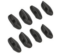 BlazerBuck Almohadillas de repuesto para gafas de sol Oakley Half Jacket - Negro + Negro