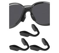 BlazerBuck Almohadillas de repuesto para gafas Oakley Metalink OX8153, Negro 3 piezas, 0