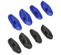 BLAZERBUCK Almohadillas de repuesto para la nariz para gafas de sol Oakley Flak 2.0/Flak 2.0 XL/Flak 2.0 Asian Fit/Flak XS/Flak XXS, Negro + Azul, 0