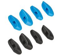 BLAZERBUCK Almohadillas de repuesto para la nariz para gafas Oakley Flak 2.0/Flak 2.0 XL/Flak 2.0 de ajuste asiático/Flak XS/Flak XXS, Negro + azul claro., 0