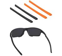 BlazerBuck Calcetines de repuesto para gafas de sol Oakley Crosslink Zero, Negro y naranja