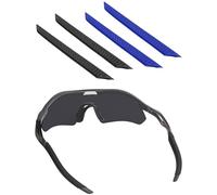 BlazerBuck Calcetines de repuesto para gafas de sol Oakley Radar Plate OO9495D, Negro + azul, 0